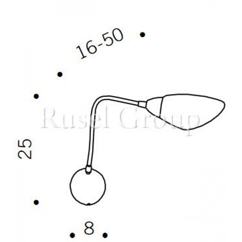 Настенный светильник de MAJO POLI PO A1