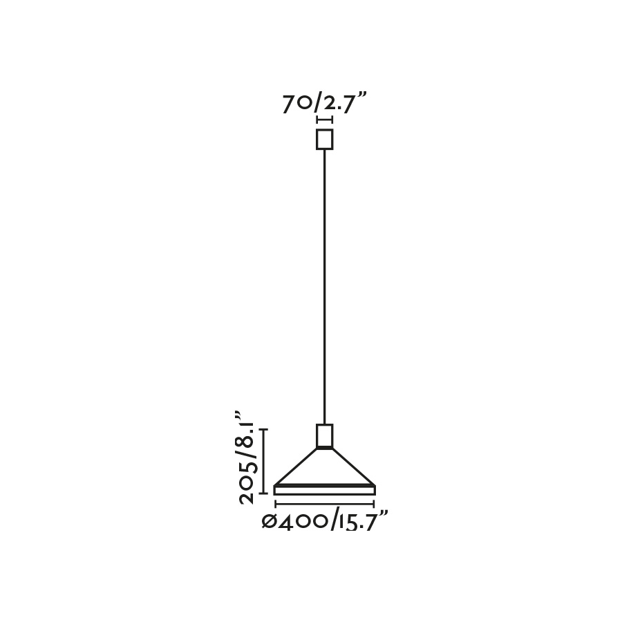Подвесной светильник Kombo бежевый Ø40 Faro