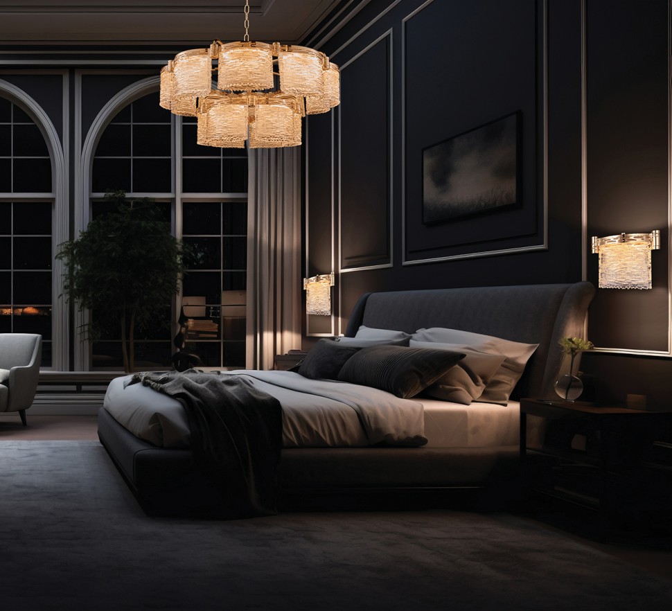 Люстра подвесная Fluorite FL1104-10P