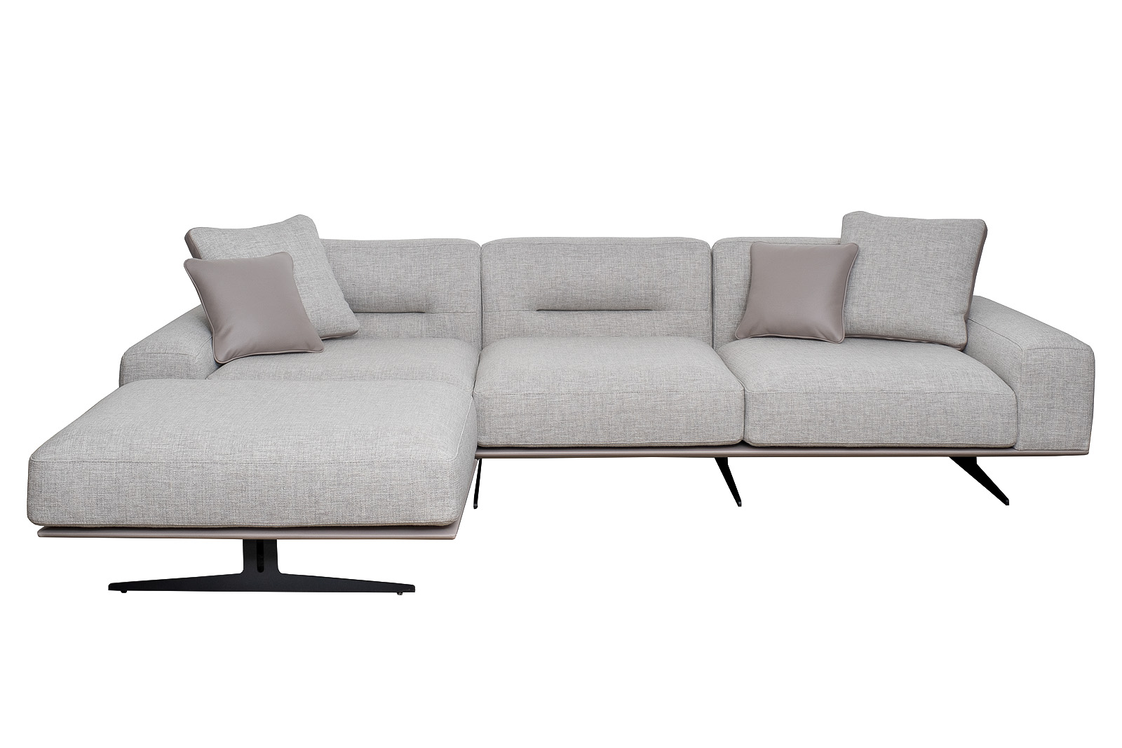 Комплект мебели №11 диван модульный PORTO (левый угол) Garda Decor koml-garda-11-porto