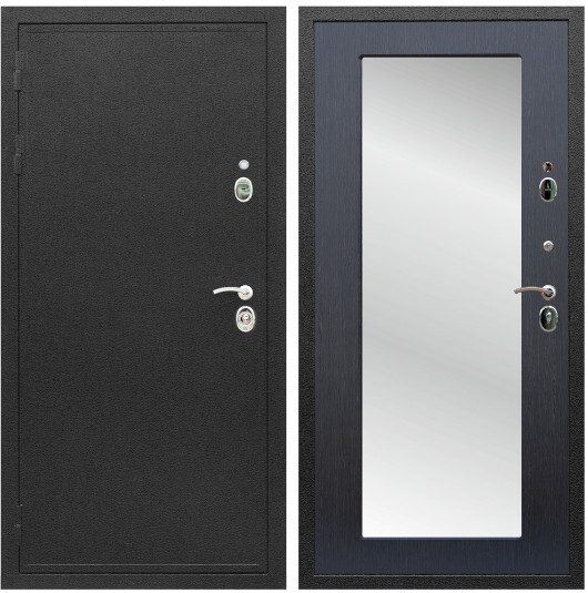 Дверь входная Graf Престиж Черный шелк / МДФ 10 мм ФЛЗ пастораль Венге