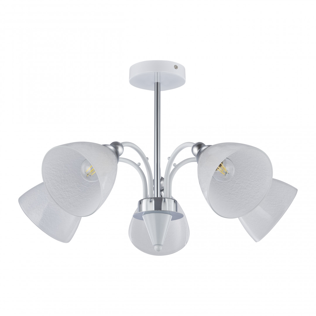 Люстра с плафонами 326008/5 WH+CR Arte Milano