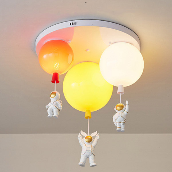 Потолочный светильник MERCURY MORE L5 White Light Pink Pink Yellow Green by ImperiumLoft