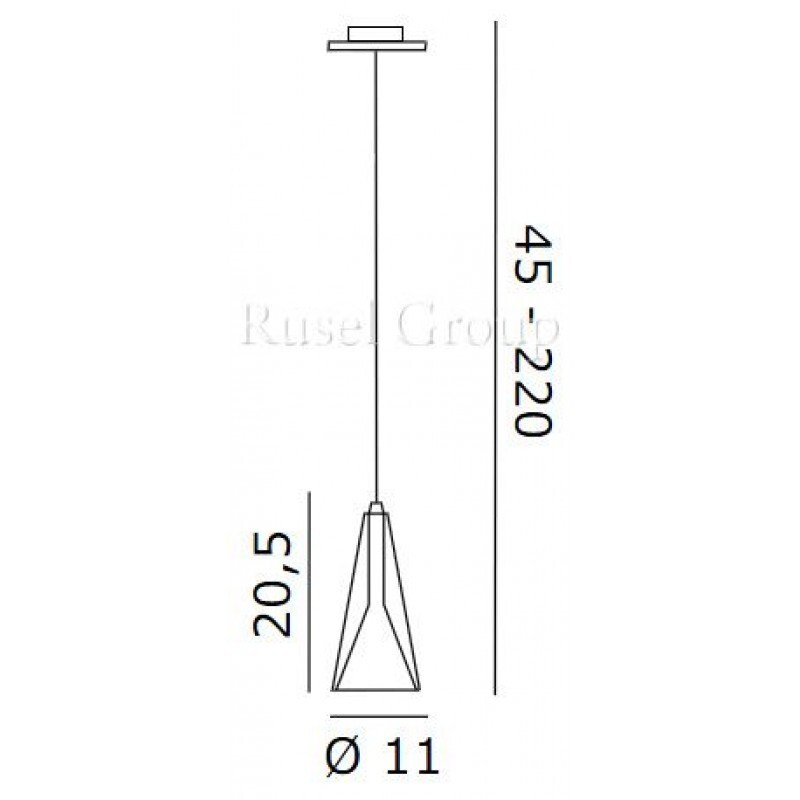 Подвесной светильник de MAJO LOLLI S1