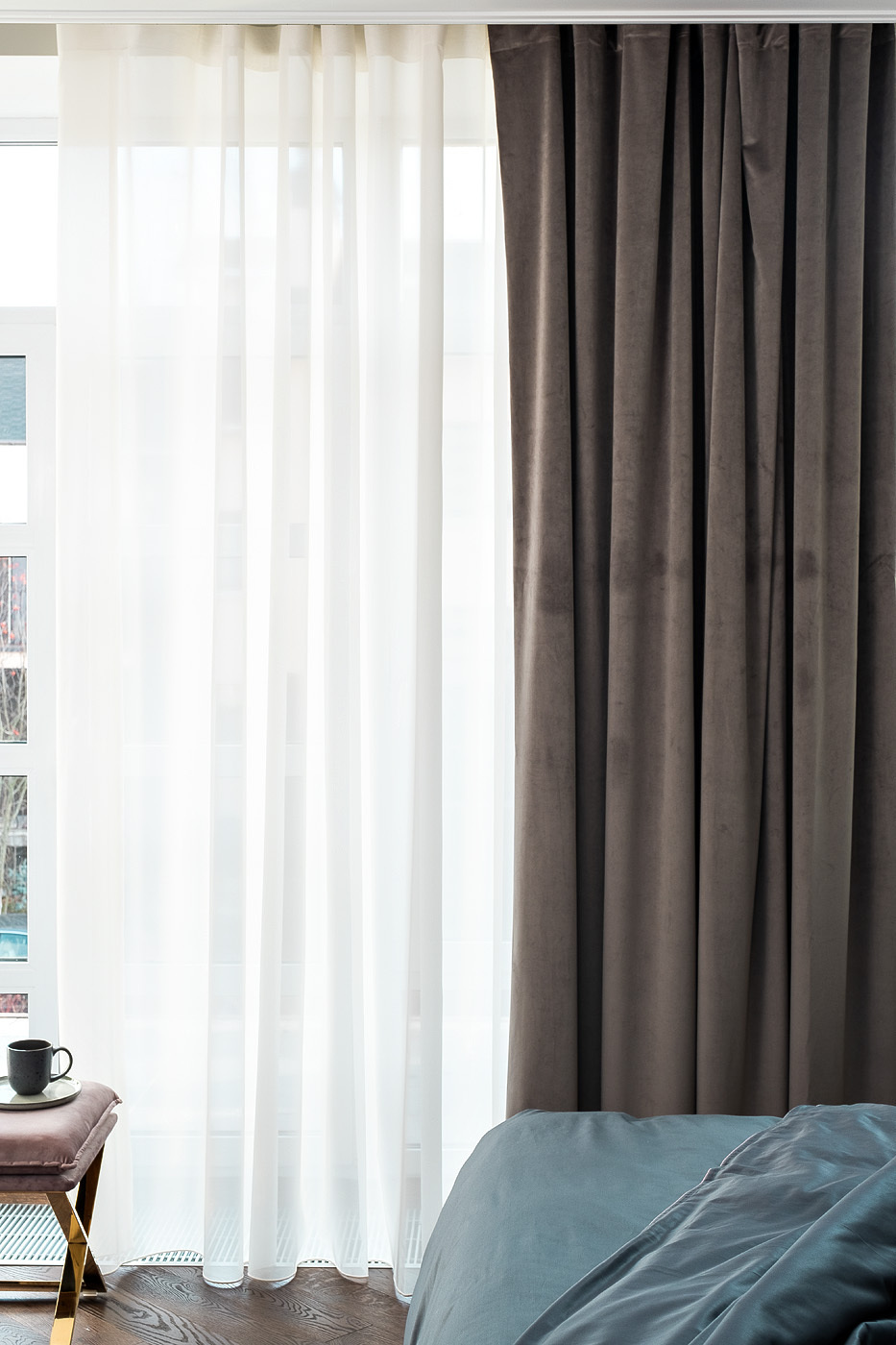 Тюль "Ницца" 275х320см кремовый Garda Decor 115KRT-282605-TUL CREM