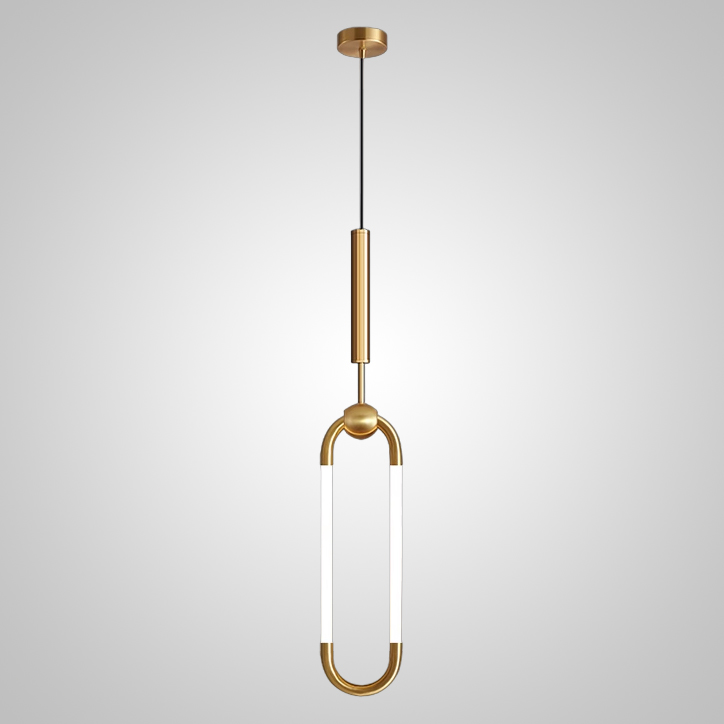 Подвесной светильник FINNUR C H40 Brass by ImperiumLoft
