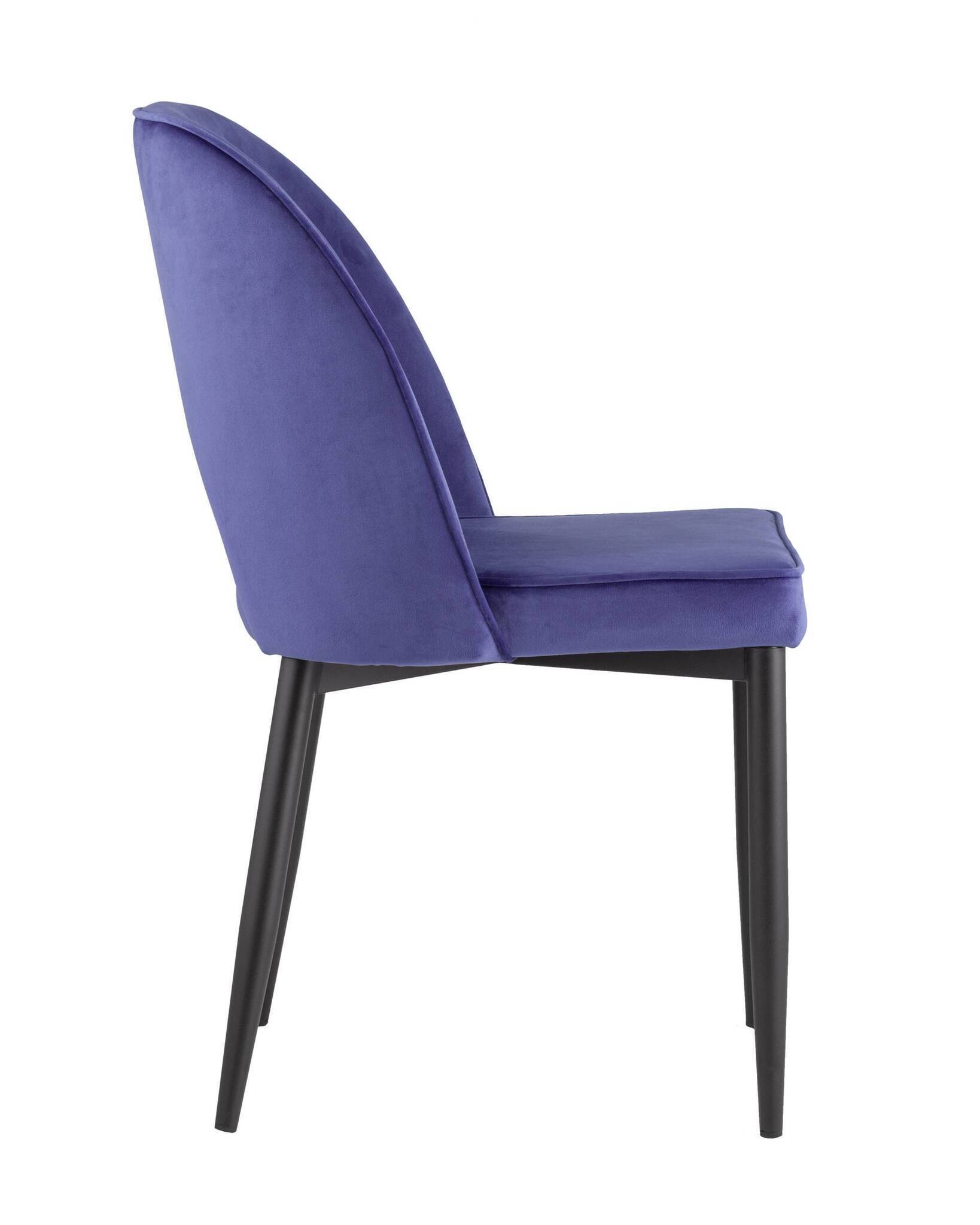 Стул Молли велюр королевский синий Stool Group