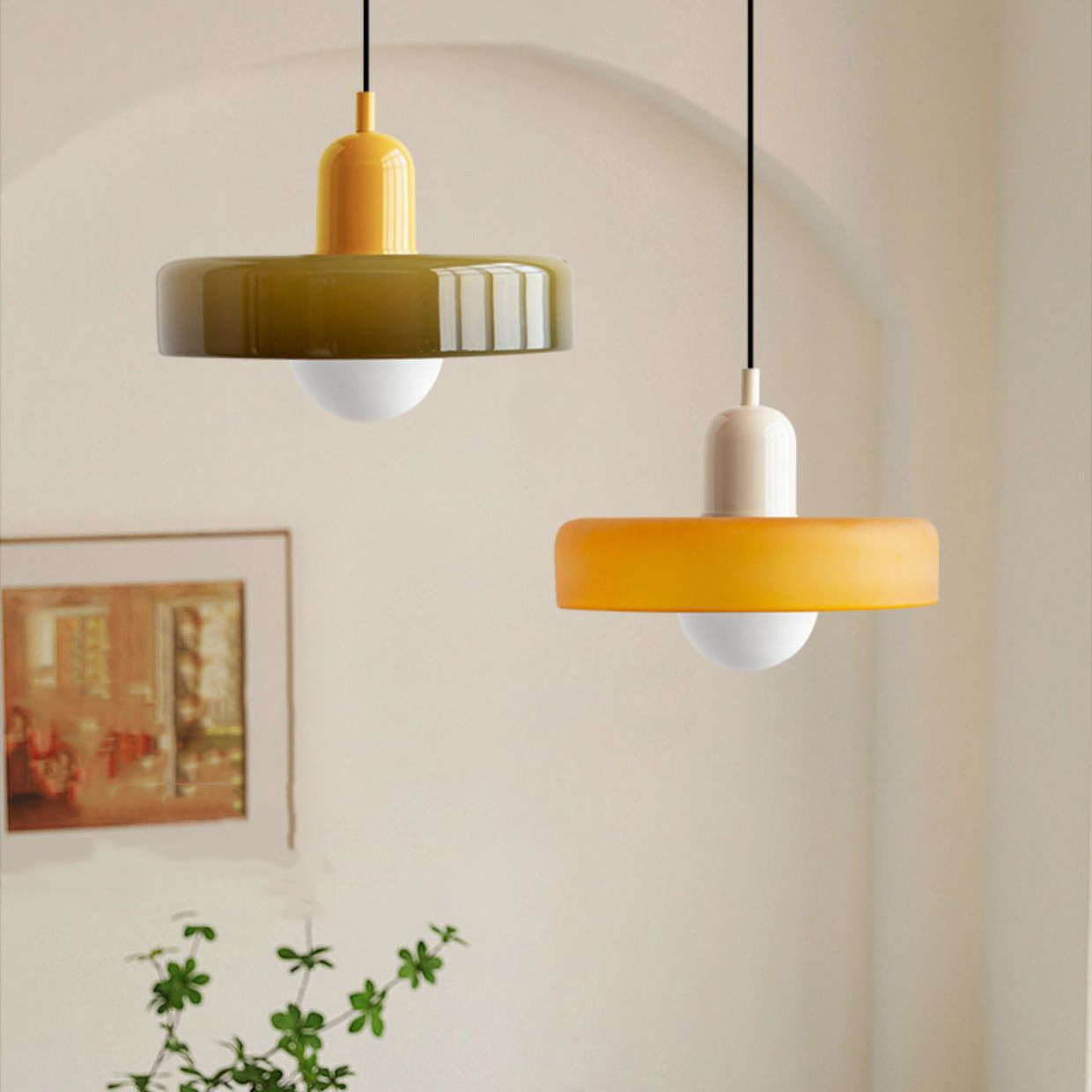 Подвесной светильник COLLAR Green Tea White by ImperiumLoft