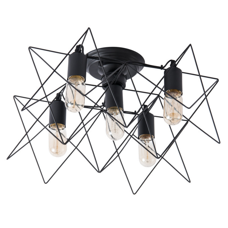 Накладная люстра Arte Lamp A6048PL-5BK