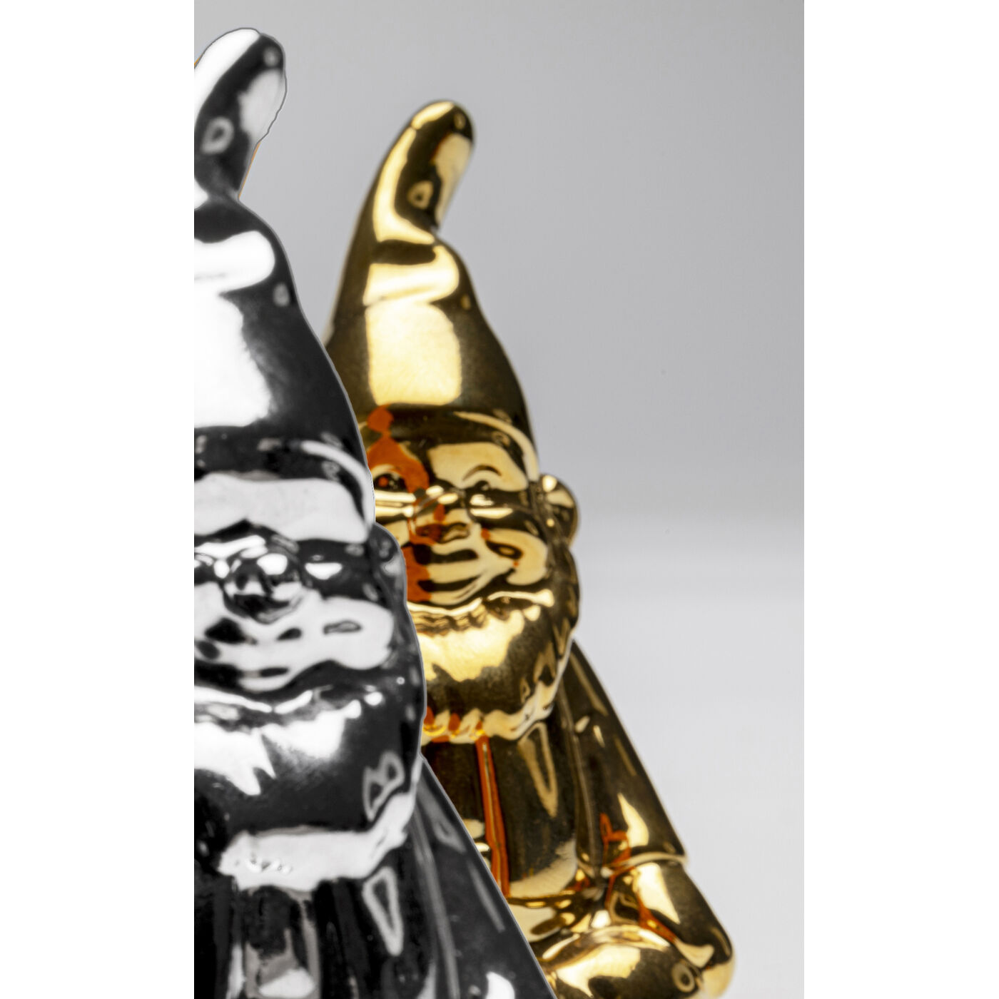 Набор для соли и перцаr Gnome Silver And Gold (2/Set) KARE 56621