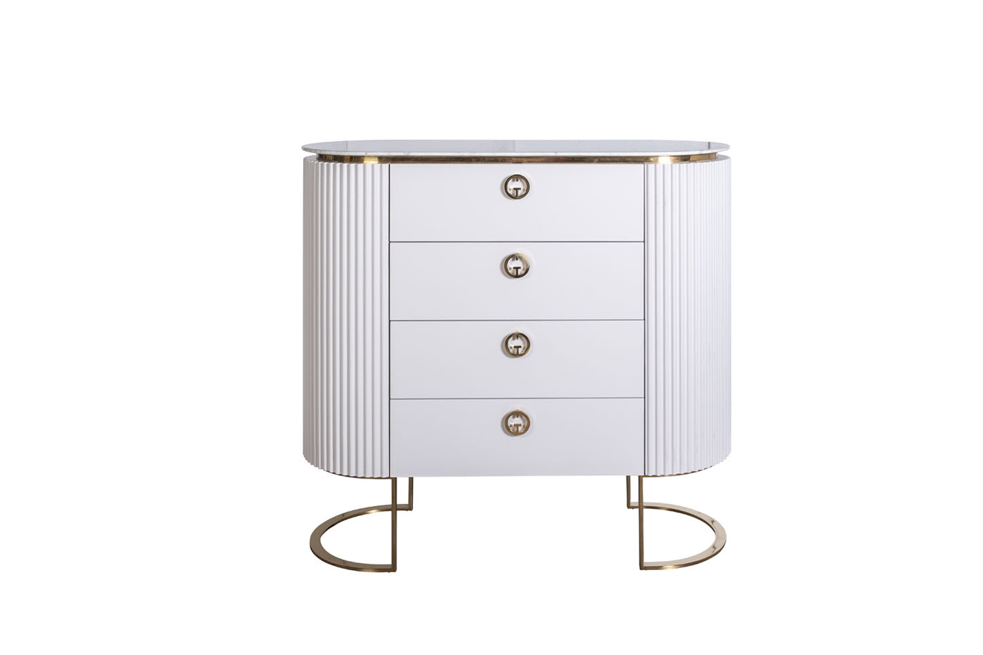 Комод Luchiano с мраморной столешницей Garda Decor 77IP-GD010-KOM Комод Luchiano с мраморной столешницей Garda Decor 77IP-GD010-KOM