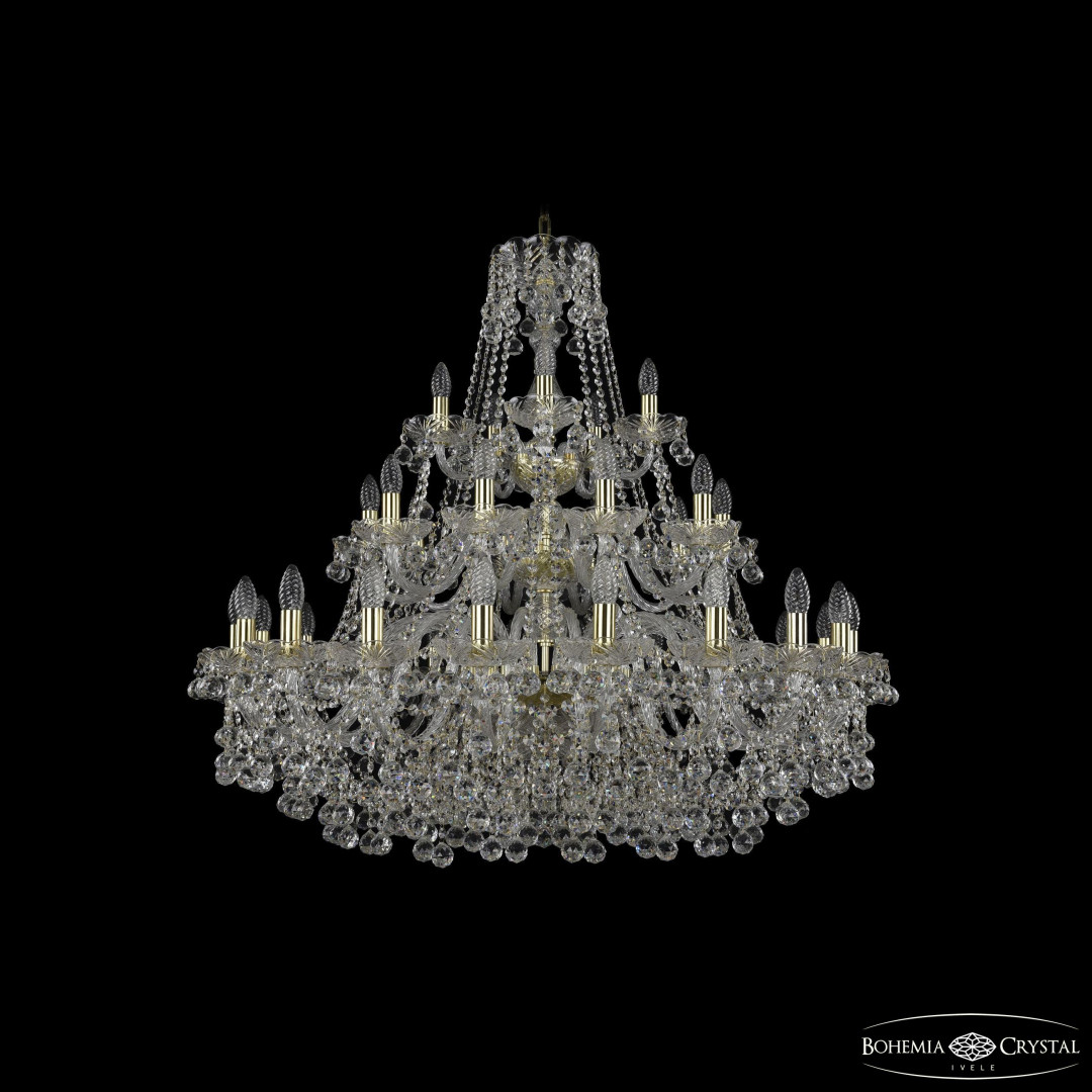 Люстра хрустальная 1409/20+10+5/360/3d G