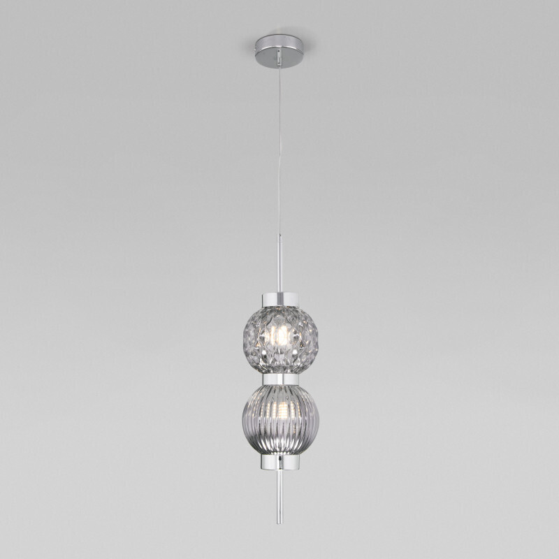 Подвесной светильник Eurosvet 50186/2 хром