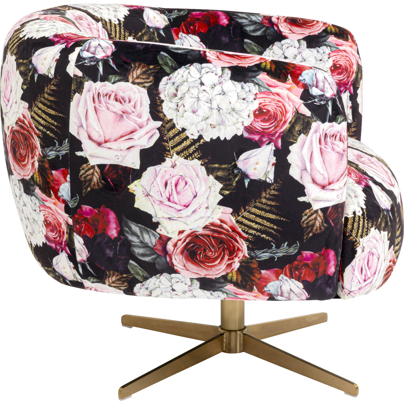 Кресло вращающееся Peony Roses KARE 71057