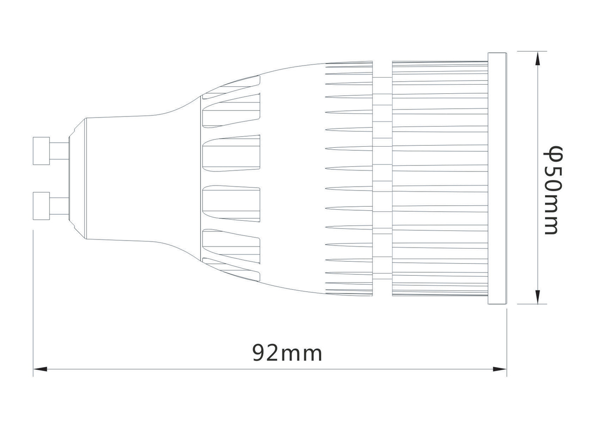 Светодиодная лампа Donolux DL18262/4000 15W GU10