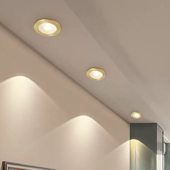 Встраиваемый светодиодный светильник ACT D10 4000К 7W by ImperiumLoft