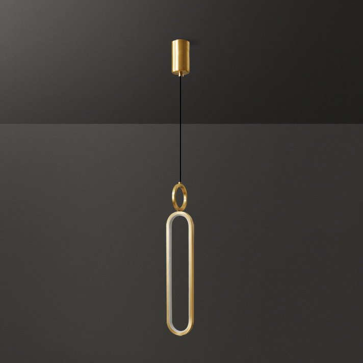 Подвесной светильник BERGEN B Black Brass by ImperiumLoft