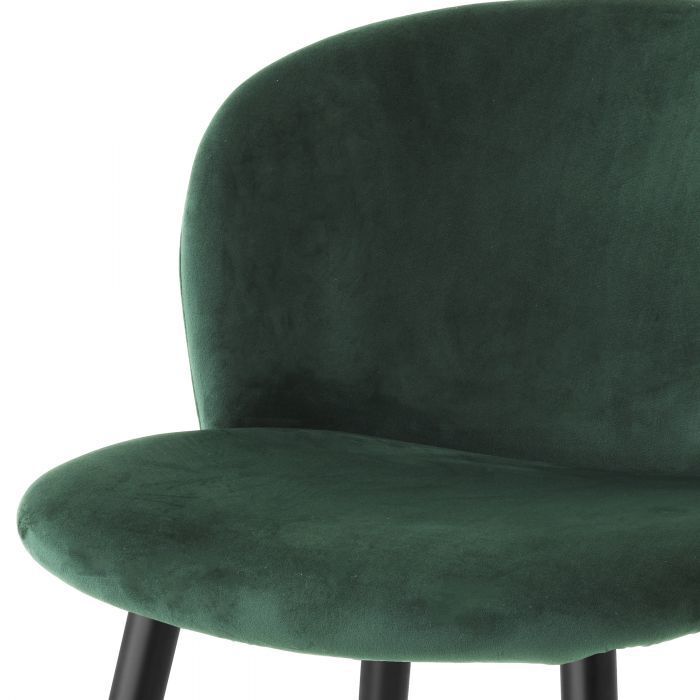 Барный стул Eichholtz Volante dark green velvet 115738