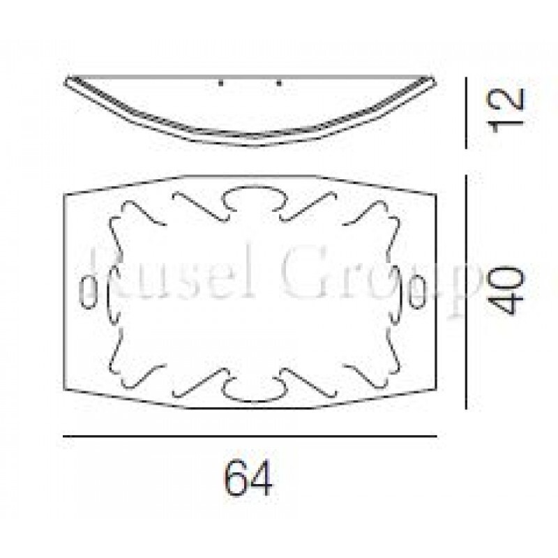 Потолочный светильник Vistosi DOGI PL