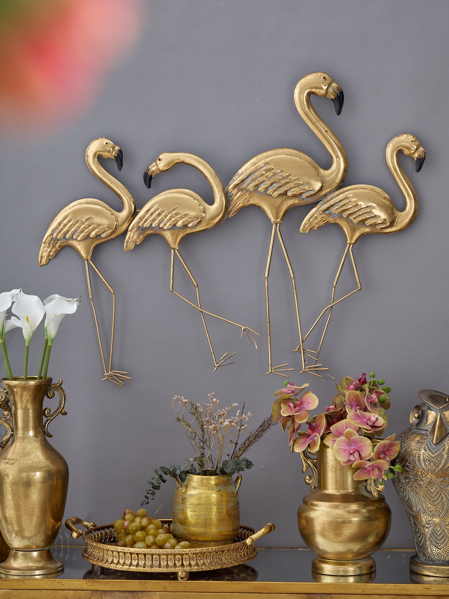 Декор настенный Фламинго Glasar 57-431