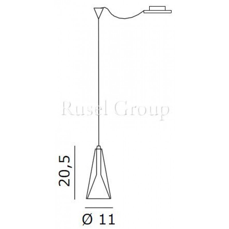 Подвесной светильник de MAJO LOLLI S1D