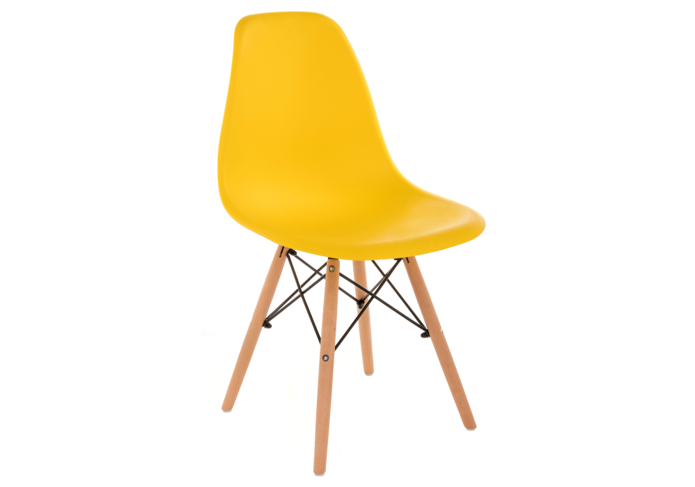 Стул Woodville Eames PC-015 желтый 11178