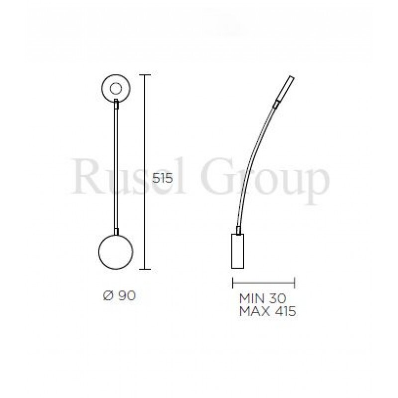 Настенный светильник Leds C4 LLIT АР