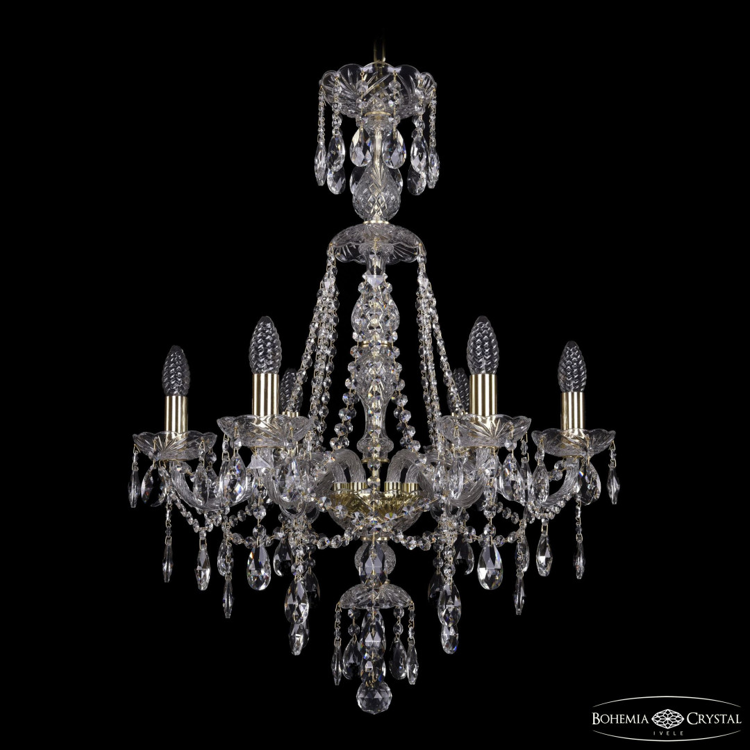 Люстра хрустальная 1415/6/200/XL-77 G