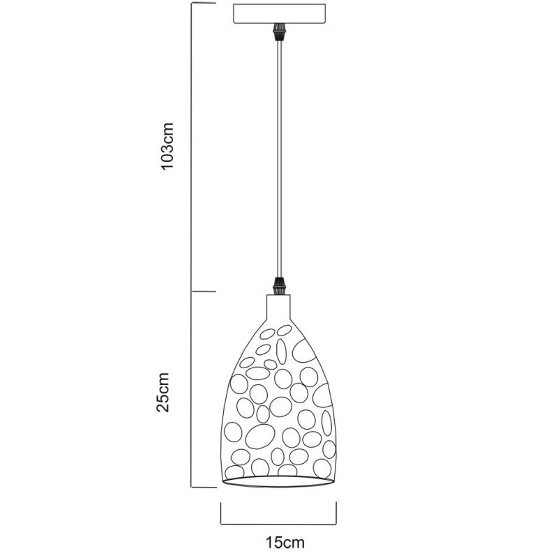 Подвесной светильник Arte Lamp A4083SP-1SS