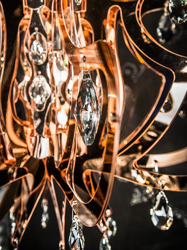 Люстра Slamp Lillibet Copper