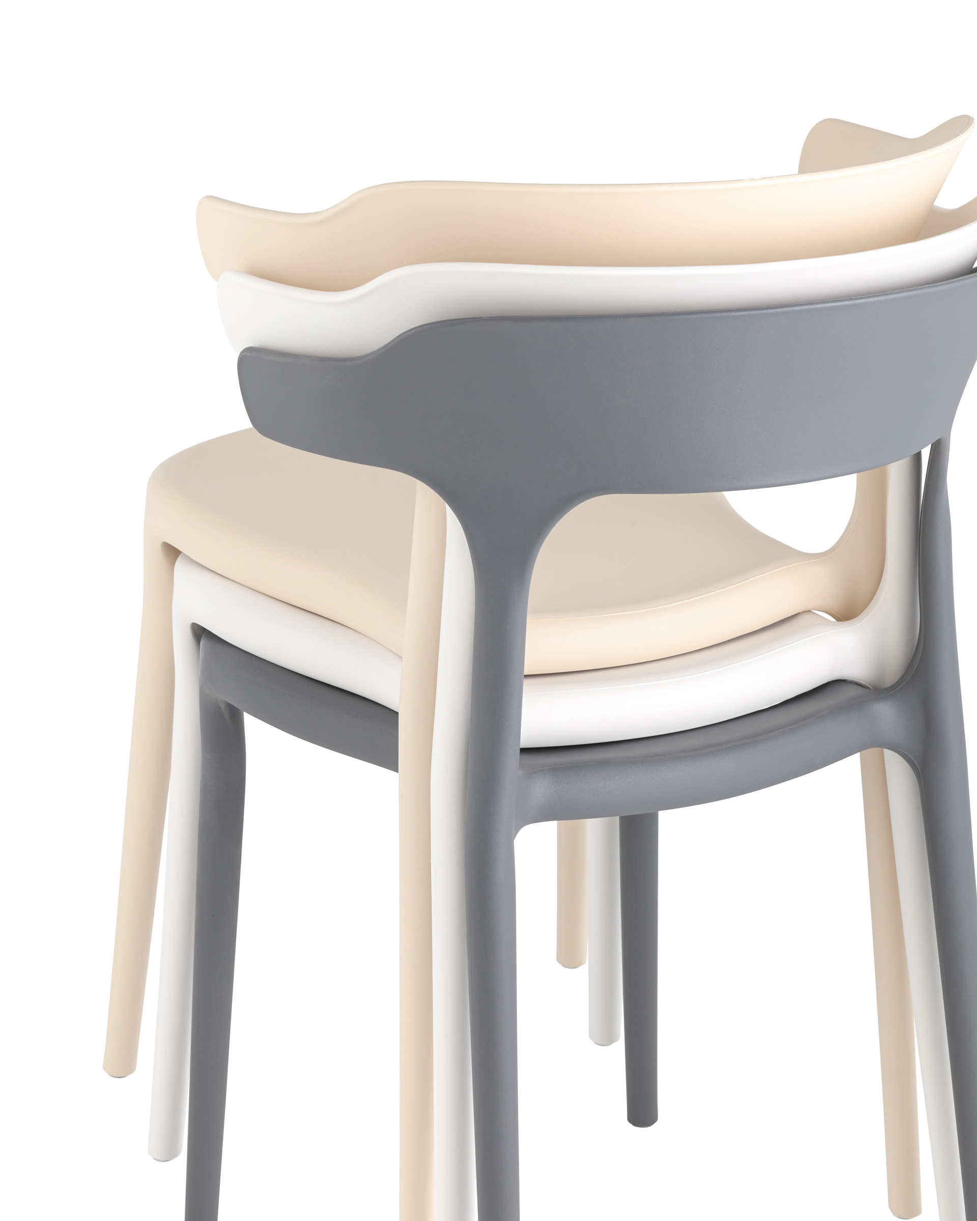 Стул Hansen пластик белый Stool Group