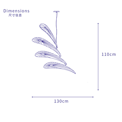 Люстра Aqua Creations Lighting FISH L70 by ImperiumLoft