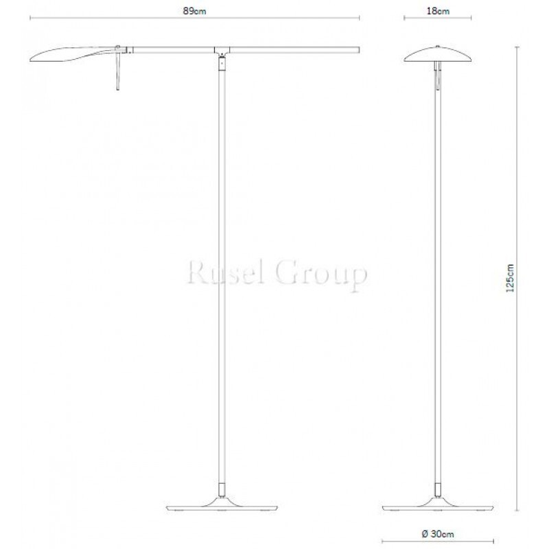 Напольный светильник Fabbian Paddle F11 C01 21