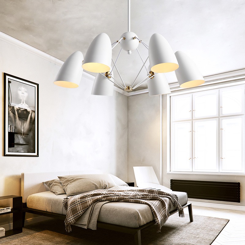 Подвесная люстра ETA 8 Белый by ImperiumLoft