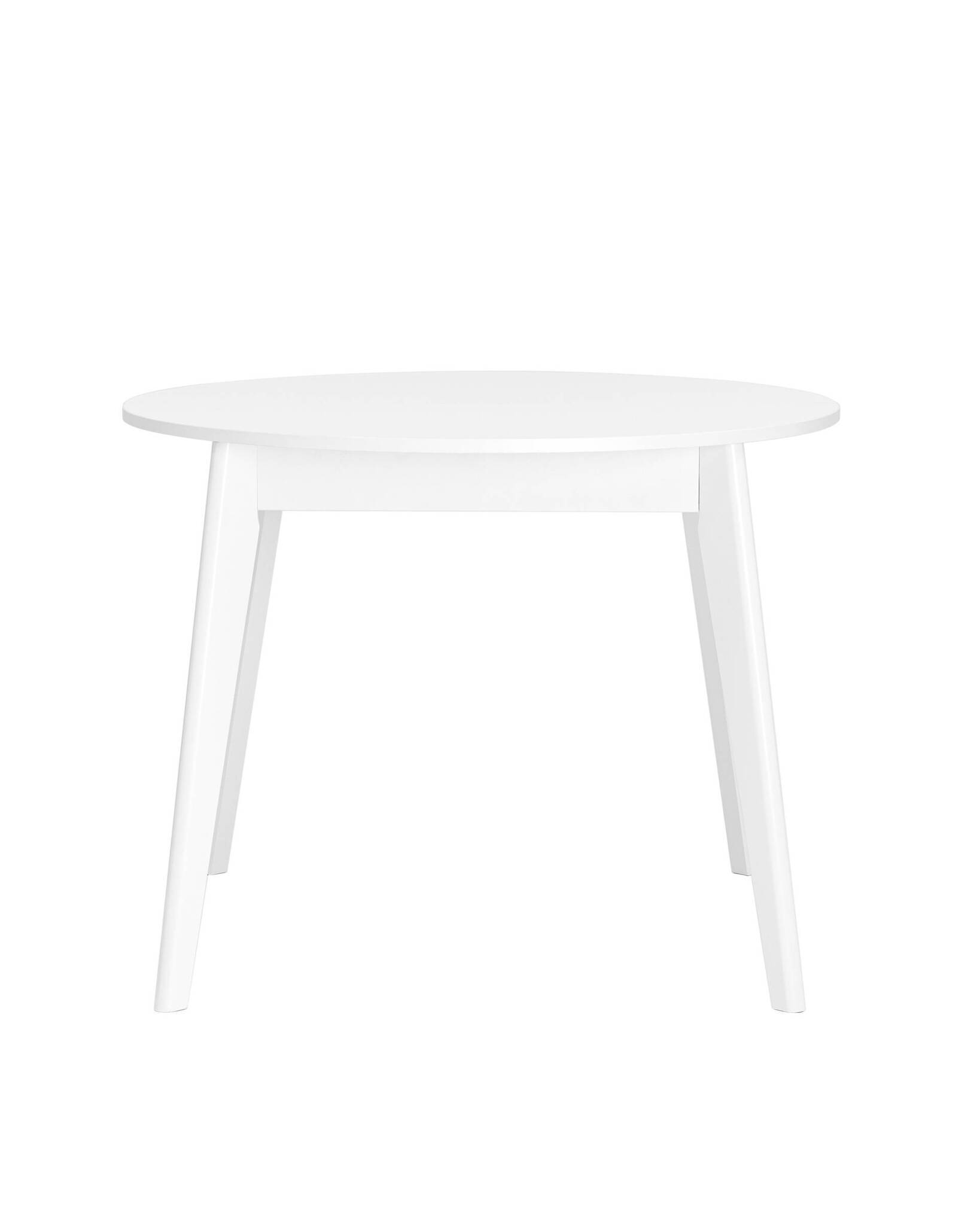 Стол Rondo 100-135*100 белый Stool Group