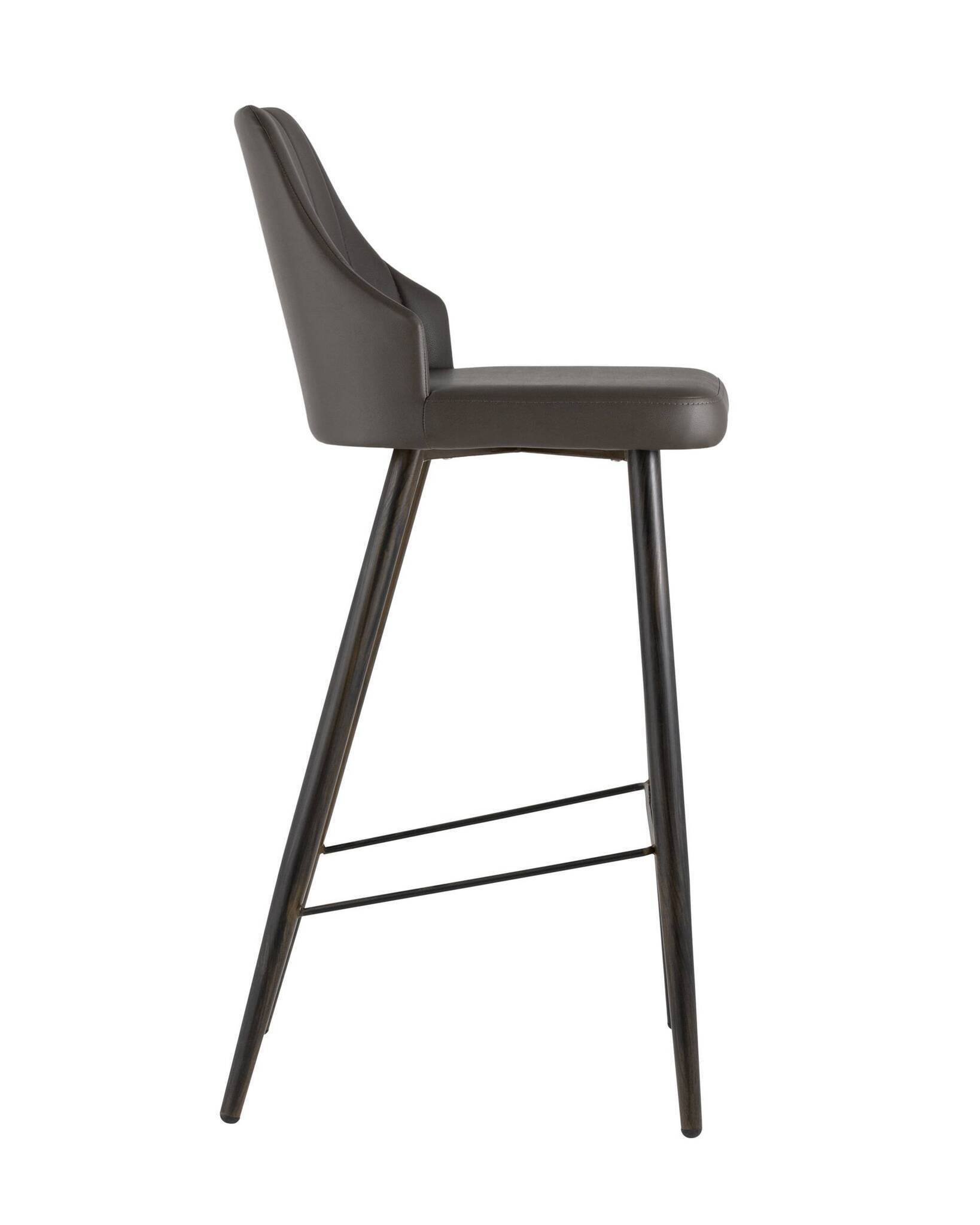 Стул барный Коналл экокожа таупе Stool Group