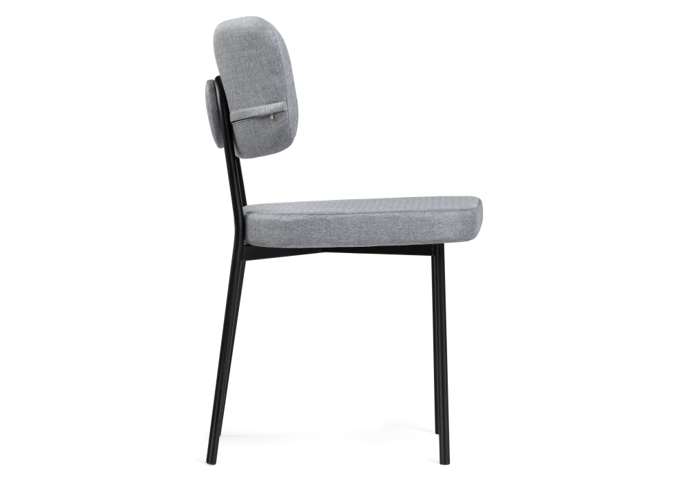 Стул Woodville Вакао серый / черный 528467