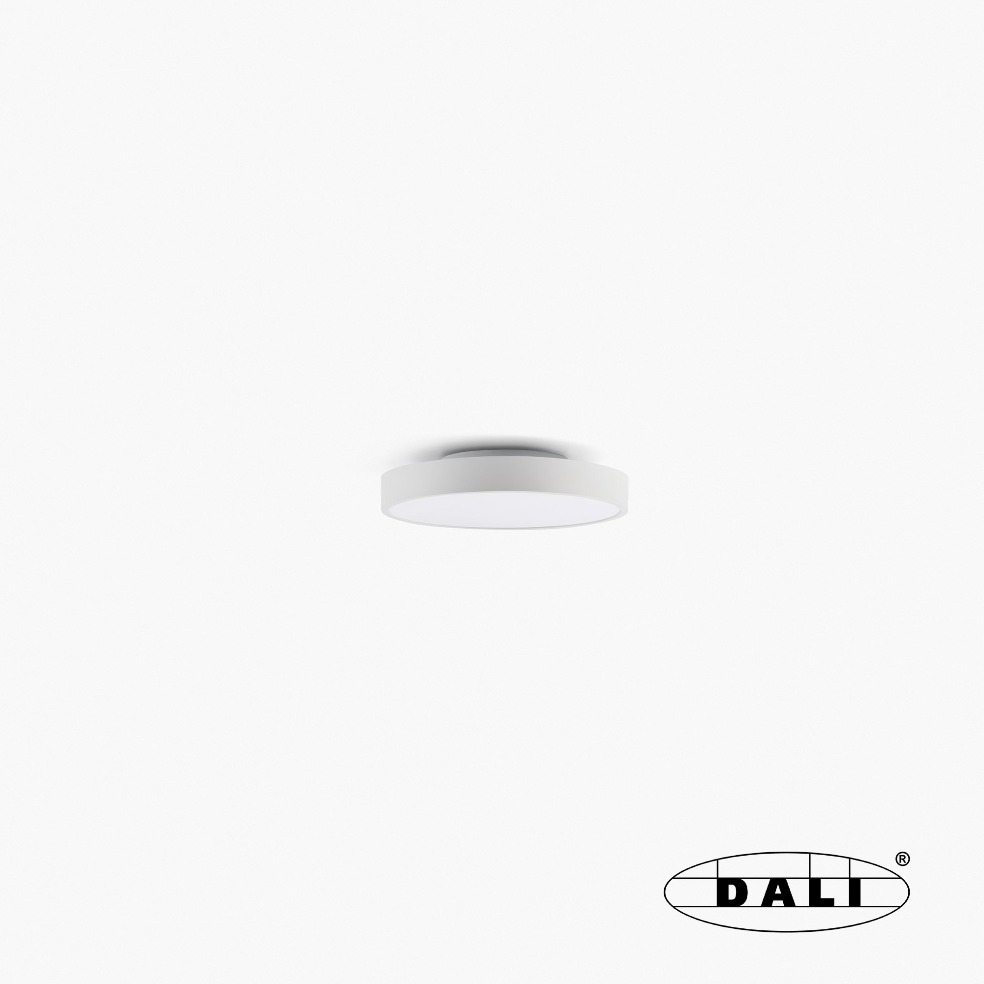 Потолочный светильник Domio Ш400 36W белый PRISM 4000K CRI80 DALI Faro
