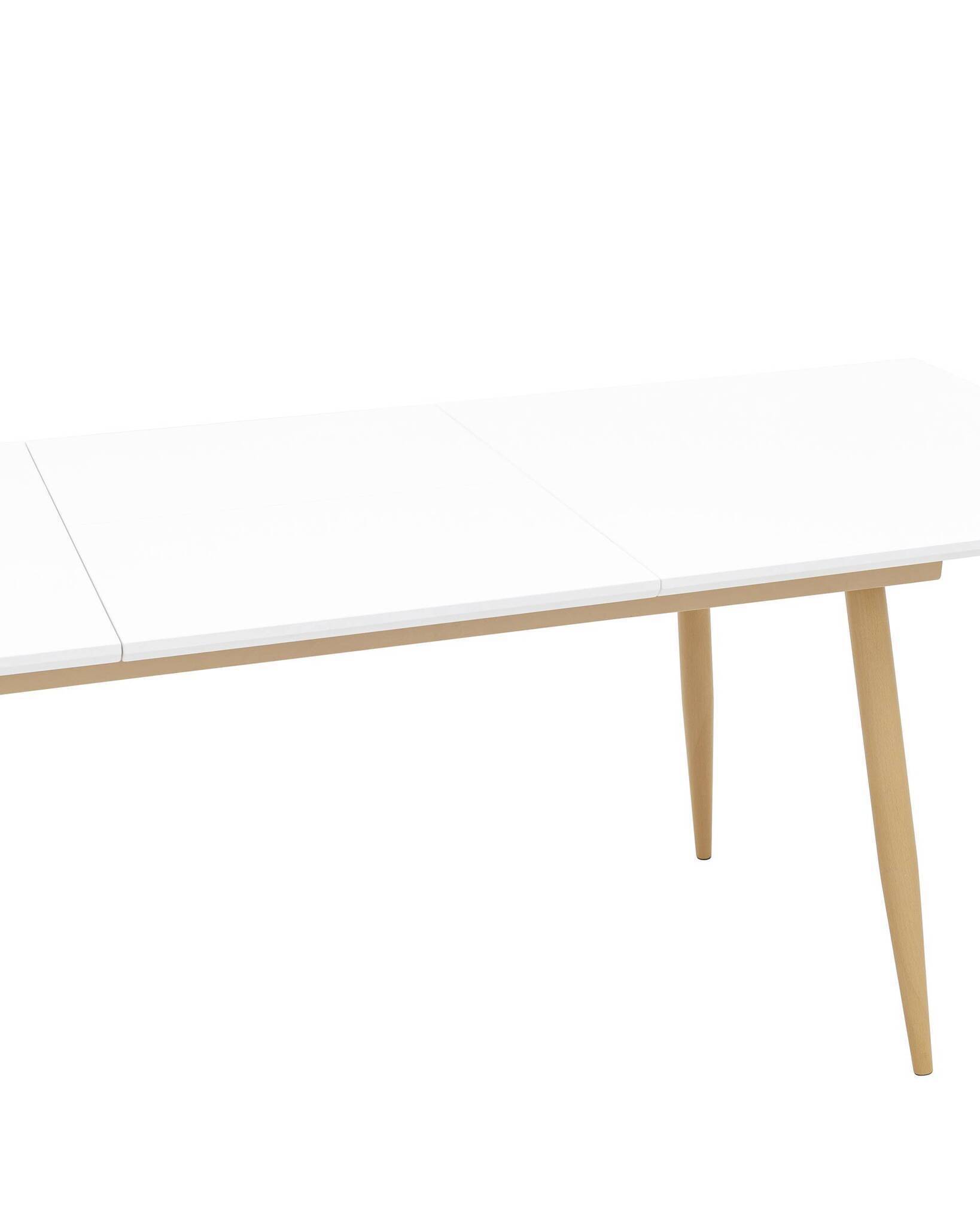 Стол обеденный Стокгольм раскладной 160-220*90 белый Stool Group
