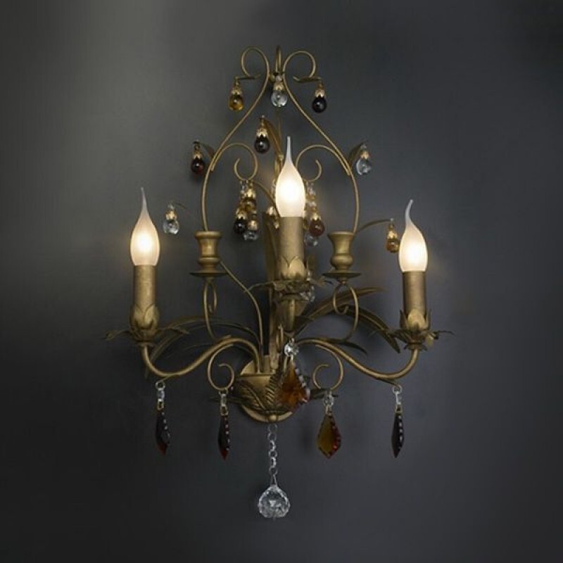 Настенный светильник Illuminati 7307 MB7307-3A gold