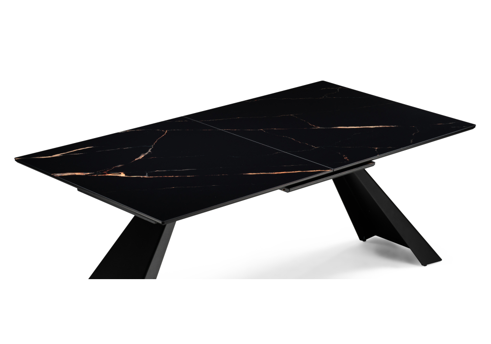 Стол Woodville Стиг обсидиан / черный 474322