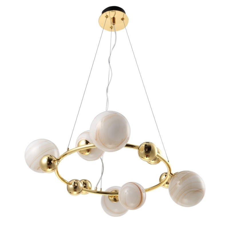 Светильник подвесной Crystal Lux SALVADORE SP6H GOLD