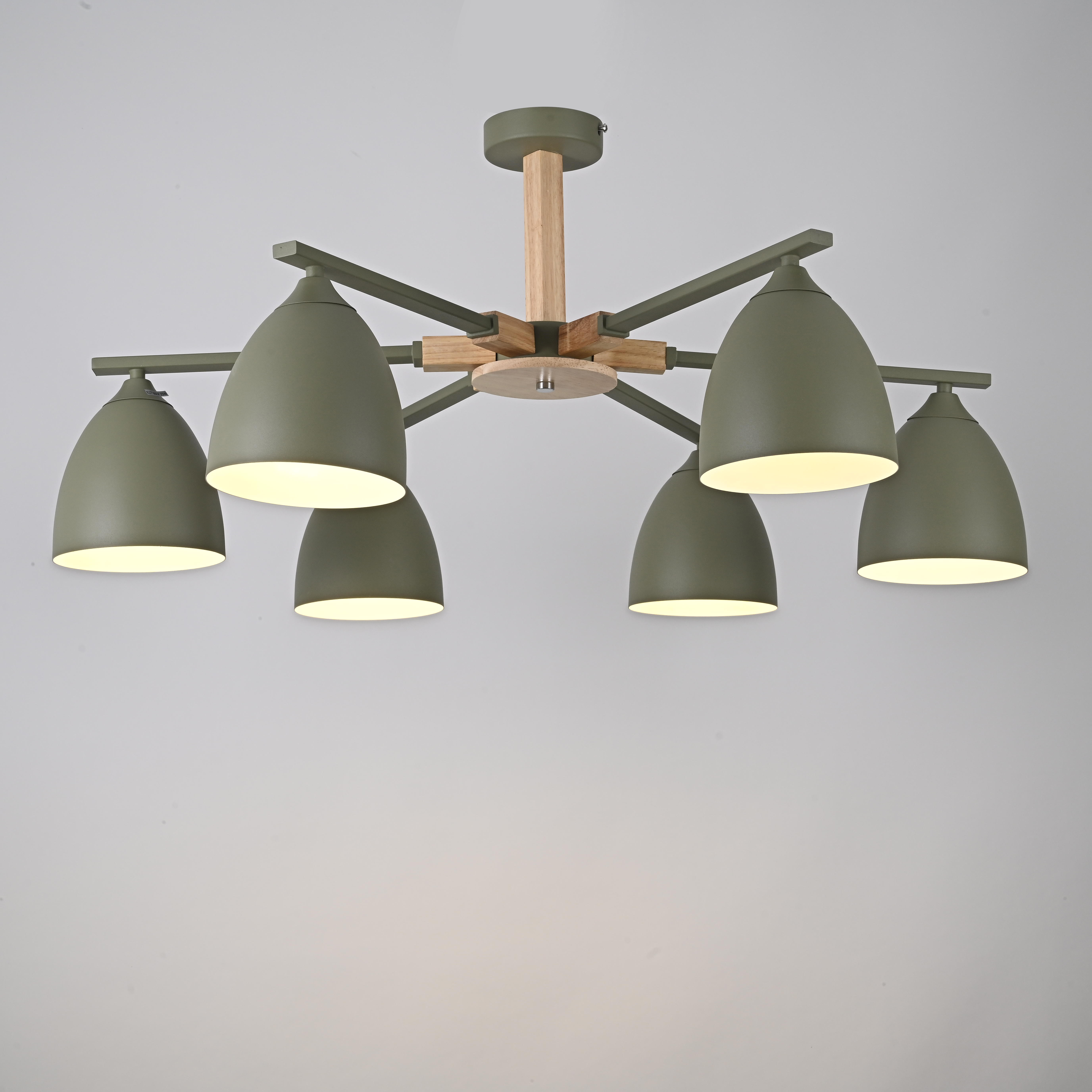 Потолочная люстра NOA 6 Olive by ImperiumLoft