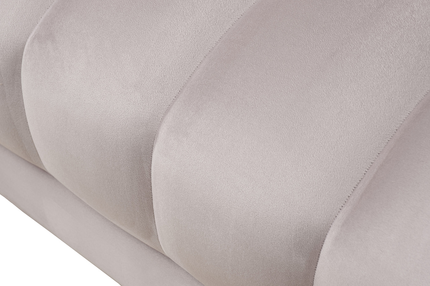 Диван Fabio двухместный велюровый бежевый Garda Decor FABIO-2-2K-Colt1001