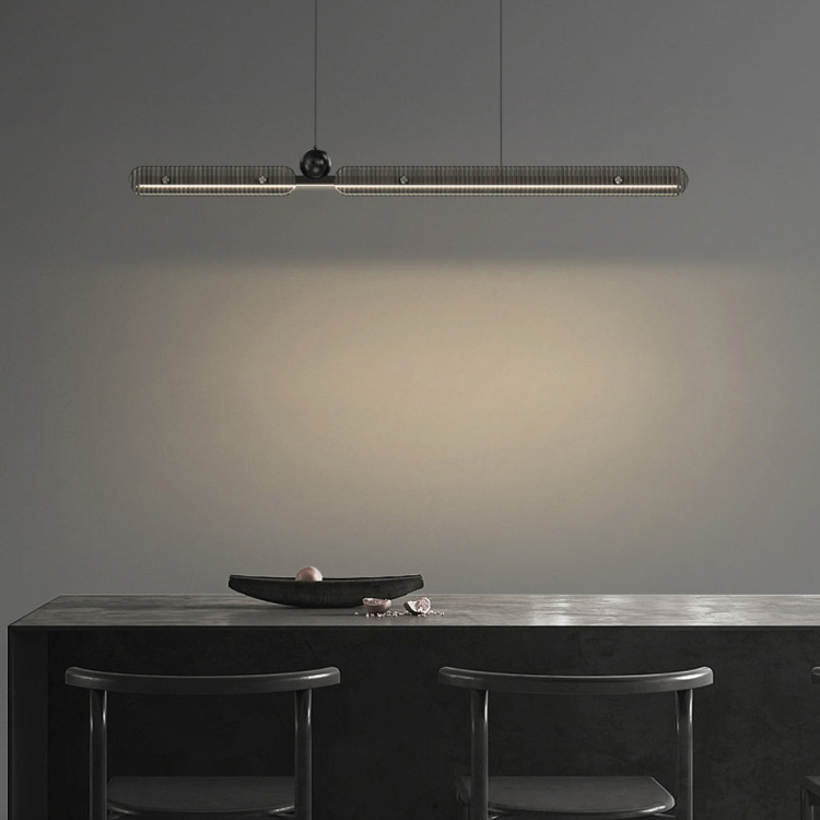 Реечный, рядный светильник CHIFFA B L140 Black by ImperiumLoft