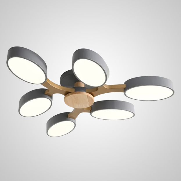 Потолочная люстра INGALIS L81 Gray by ImperiumLoft