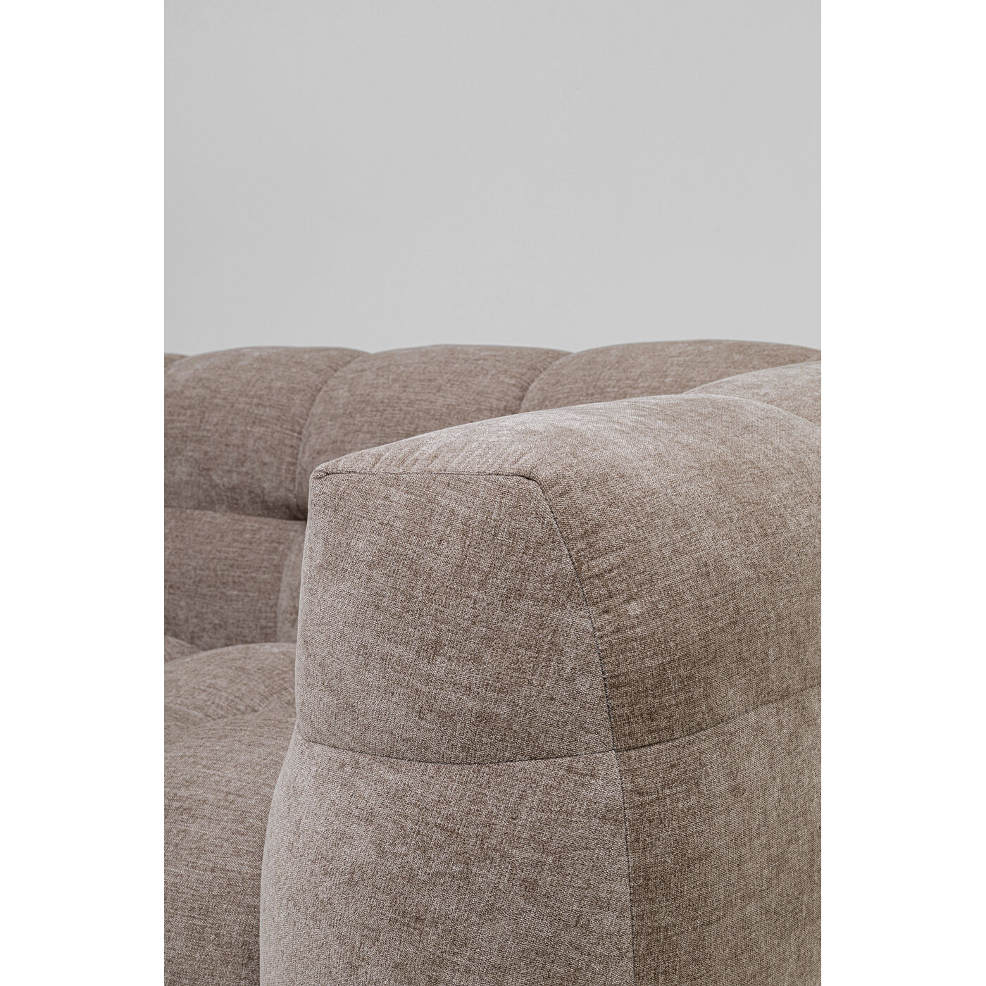 Диван угловой левосторонний Salamanca Light Brown Left 320cm KARE 70638