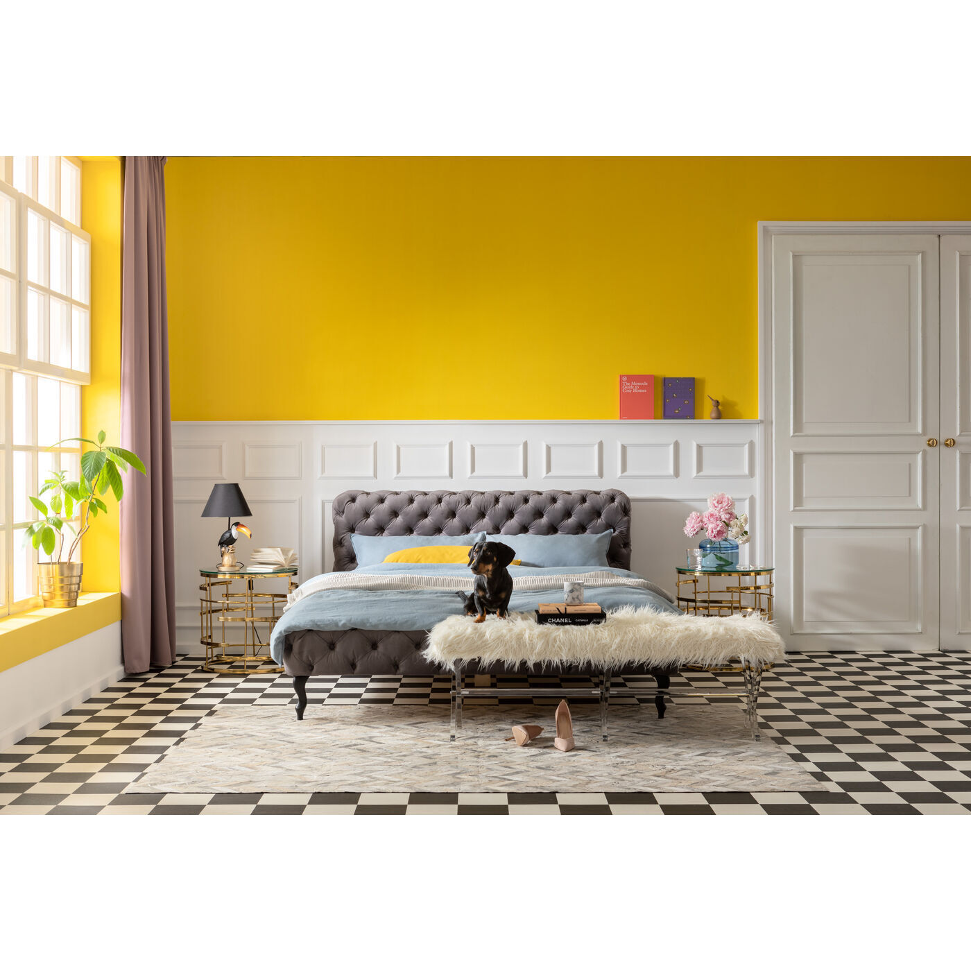 Кровать (каркас без основания) KARE Desire 80635