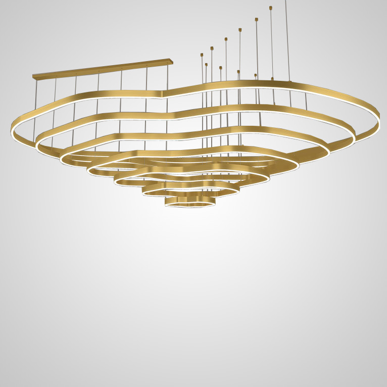 Подвесная люстра ANDANTE D40 D60 D80 D100 D120 D140 D160 by ImperiumLoft