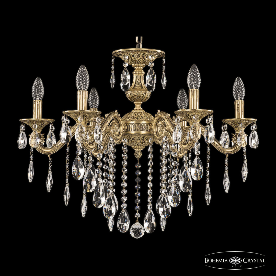 Люстра бронзовая с хрусталём 71202/6/210 B FP